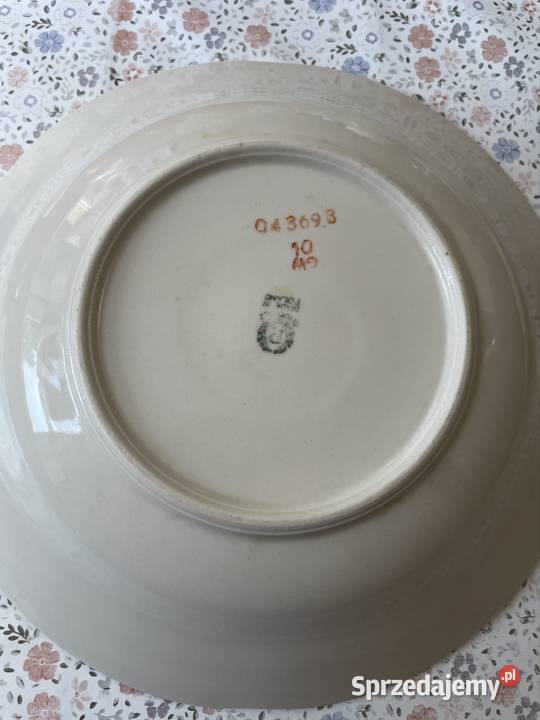 Talerzyki z PRL porcelana Talerze i talerzyki Gdynia