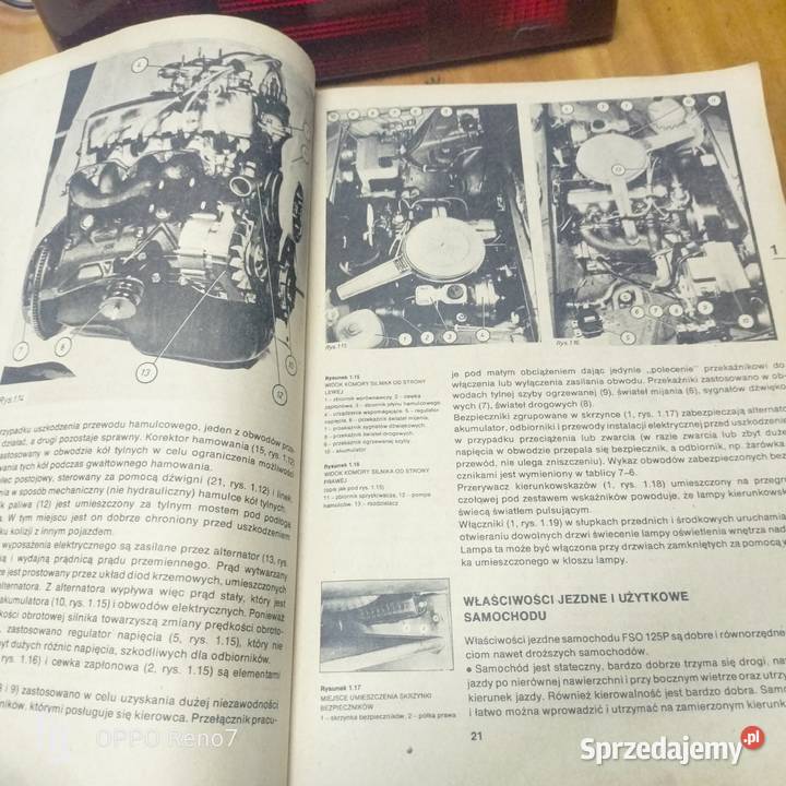 Budowa i naprawa Fiat 125p Pozostałe Łubno sprzedam