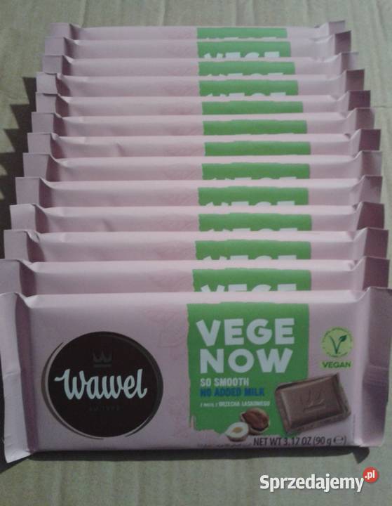 WAWEL Czekolada wegańska Vege Now VEGAN bez opolskie Wołczyn