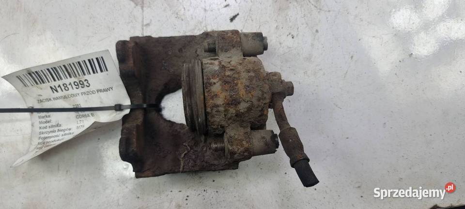 ZACISK HAMULCOWY PRZÓD PRAWY OPEL CORSA B Lipno