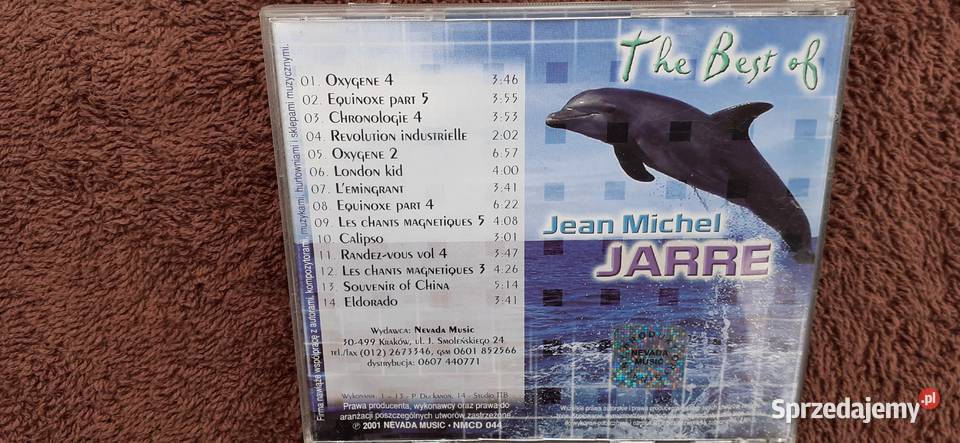 Jean Michel Jarre the Best Of na CD Tuszkowo