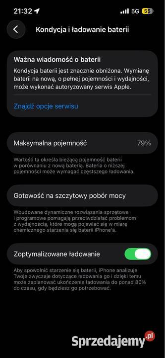 iPhone 14 256 GB Salon Warszawa sprzedam