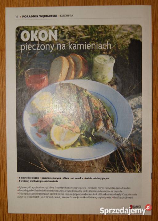 Poradnik wędkarski złowić rybę życia Okoń 26 zbiór tekstów lubelskie