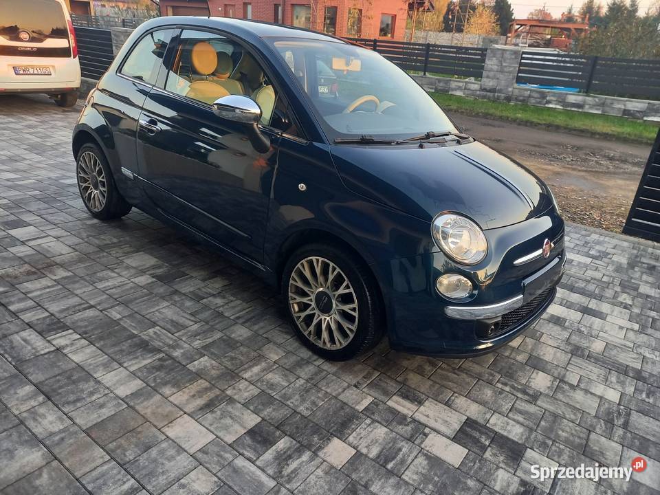 Fiat 500 12 8V Lounge Udokumentowany przebieg elektryczne szyby Gutowo Małe