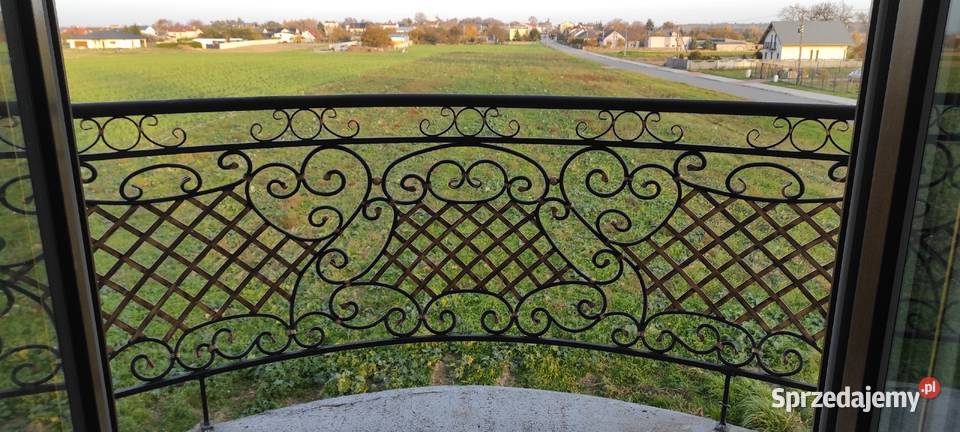 Balustrada kuta balkon