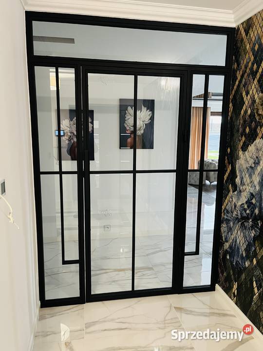 Dzwi loftowe ścianki loftowe przeszklenia podlaskie Łomża