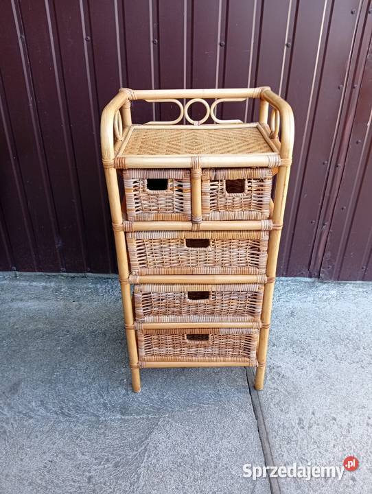 komoda rattanowa z szufladami 535 Byczyna