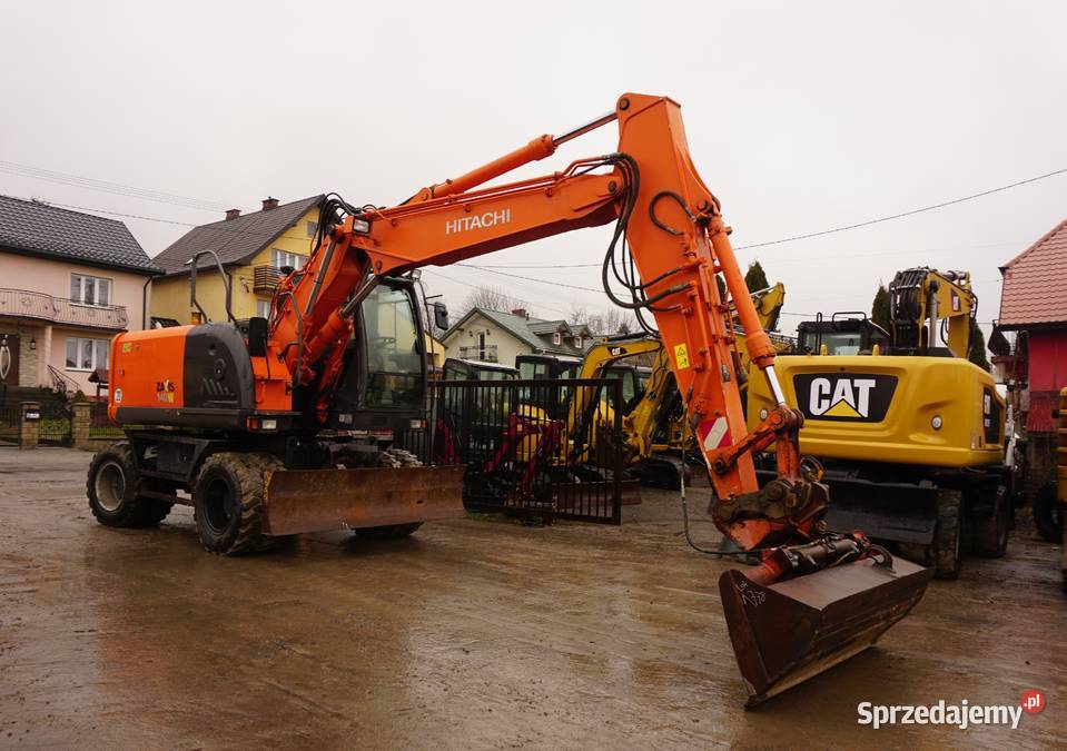 Koparka kołowa Hitachi ZX 140W 2010 Jeziorko
