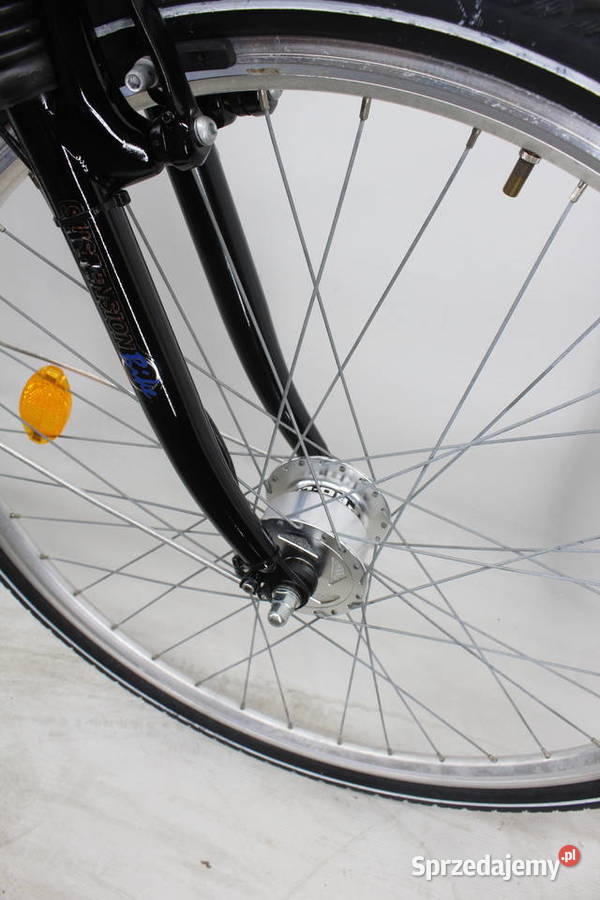 ALU rower damski CITY BIKE 7 biegów w piaście Milicz