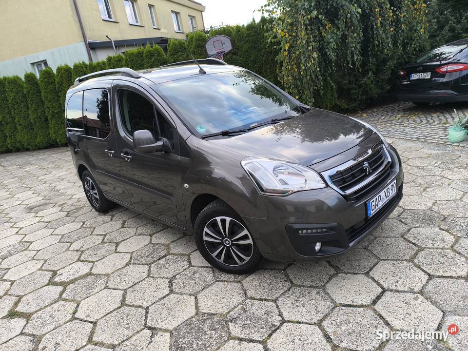 Peugeot Partner III lift 7 osobowy 16 bluehdi isofix małopolskie Tarnów
