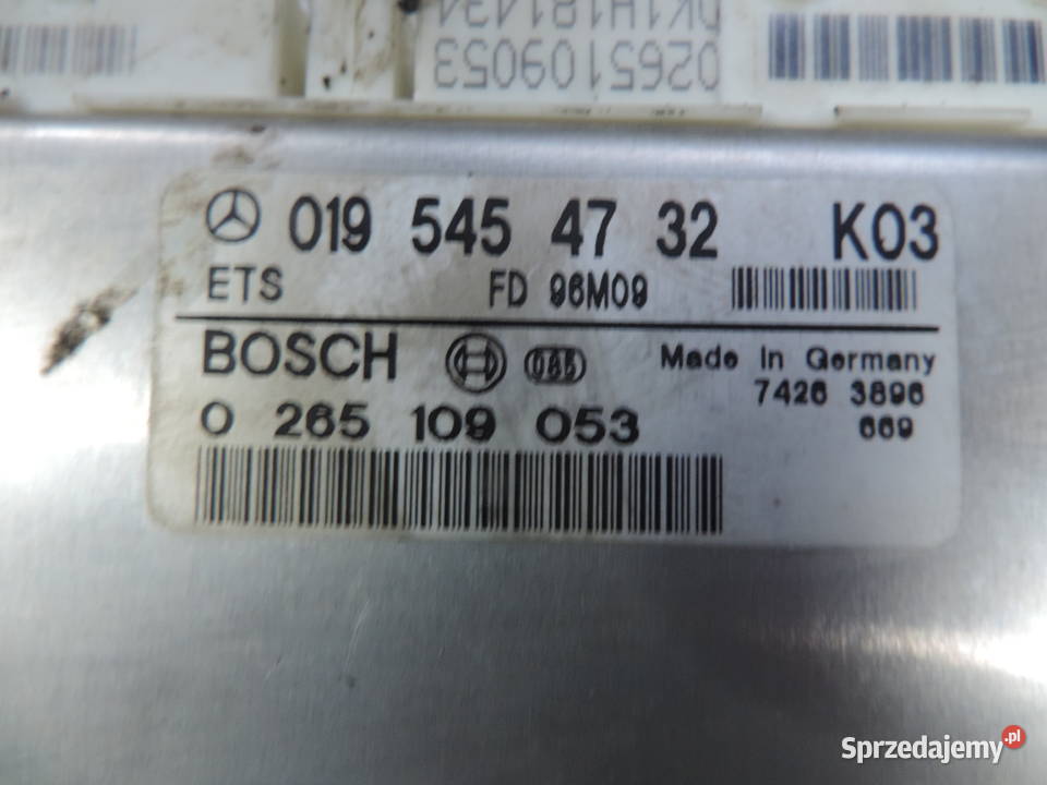 MERCEDES W210 KOMPUTER STEROWNIK ETS 0195454732 Nowy Sącz