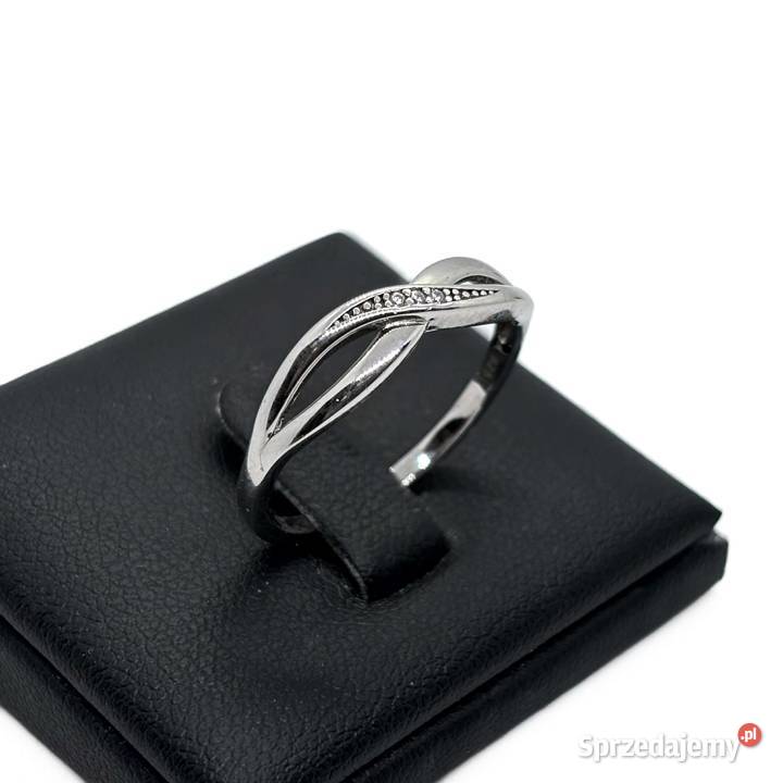 Nowy Srebrny Pierścionek Próby 925 235g Rozmiar Zegarki i Biżuteria