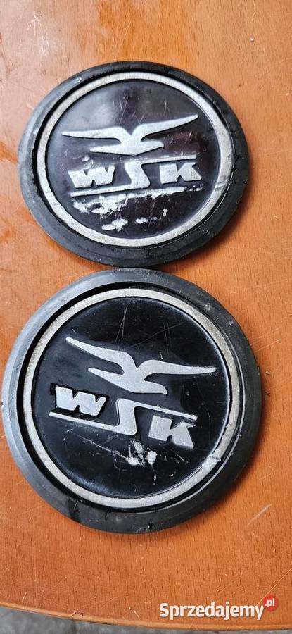 2 oryginalne emblematy na zbiornik do WSK serii Gorzów Wielkopolski