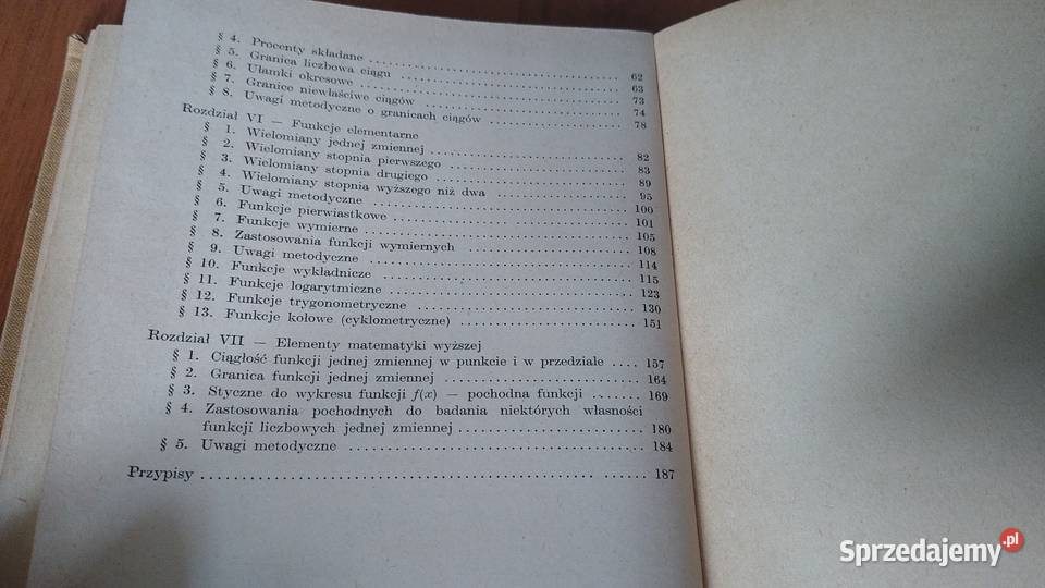O funkcjach jednej zmiennej Biblioteczka