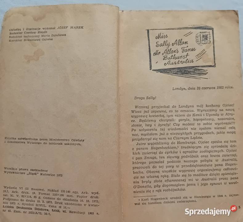 Alfred Szklarski Przygody Tomka na Czarnym Antykwariat Koźminek