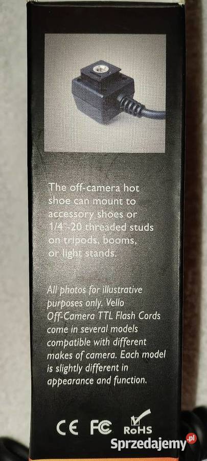 Przewód synchronizacyjny TTL VELLO SC28 1 metr