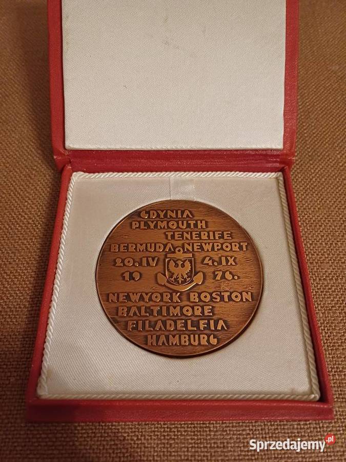 Medal okolicznościowy Dar Pomorza 1976