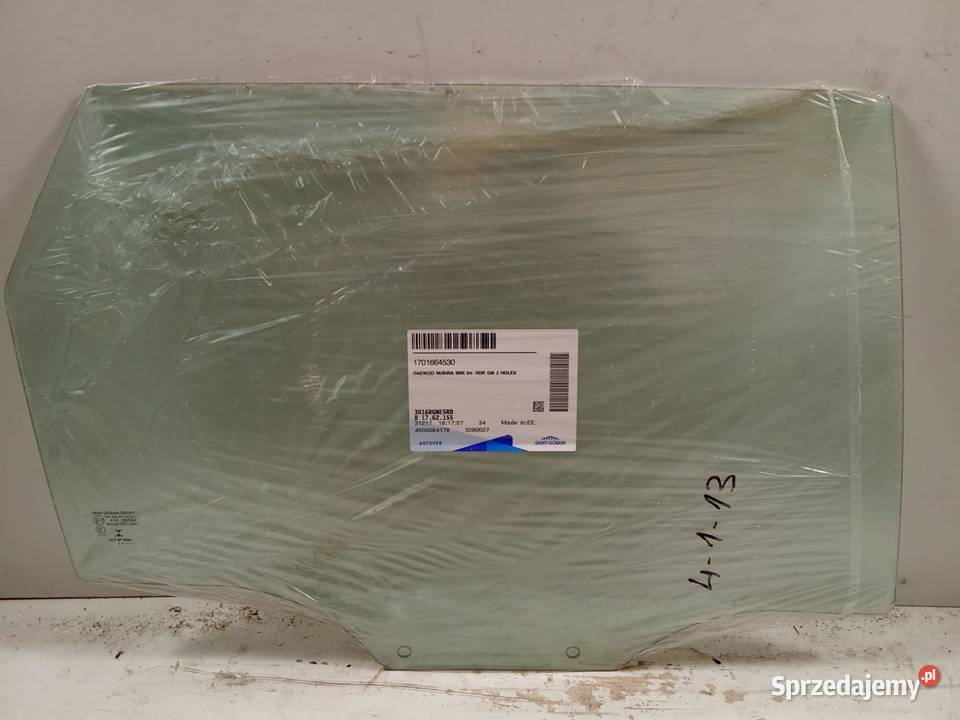 Szyba Drzwi Prawa Tylna Daewoo NubiraChevrolet Bralin sprzedam