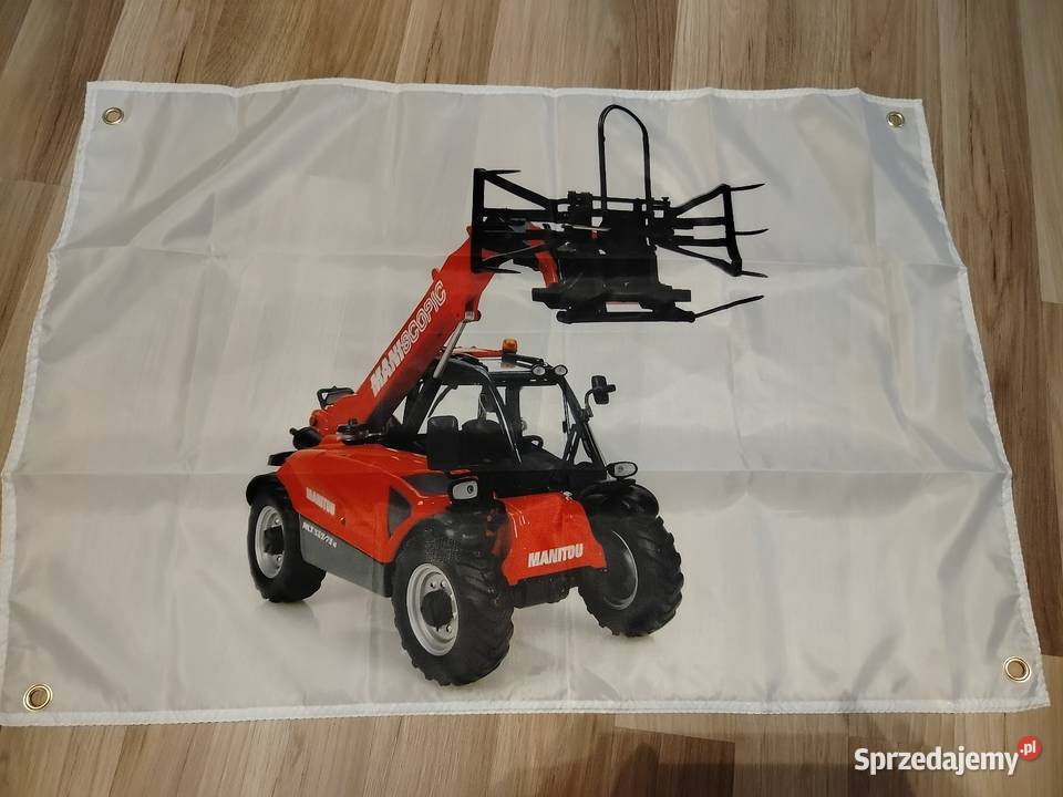 John Deere MTZ Belarus 82 Rusek baner 90x60 Gniezno sprzedam