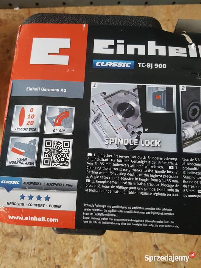 Frezarka nutowa lamelownica Einhell 960 Wat