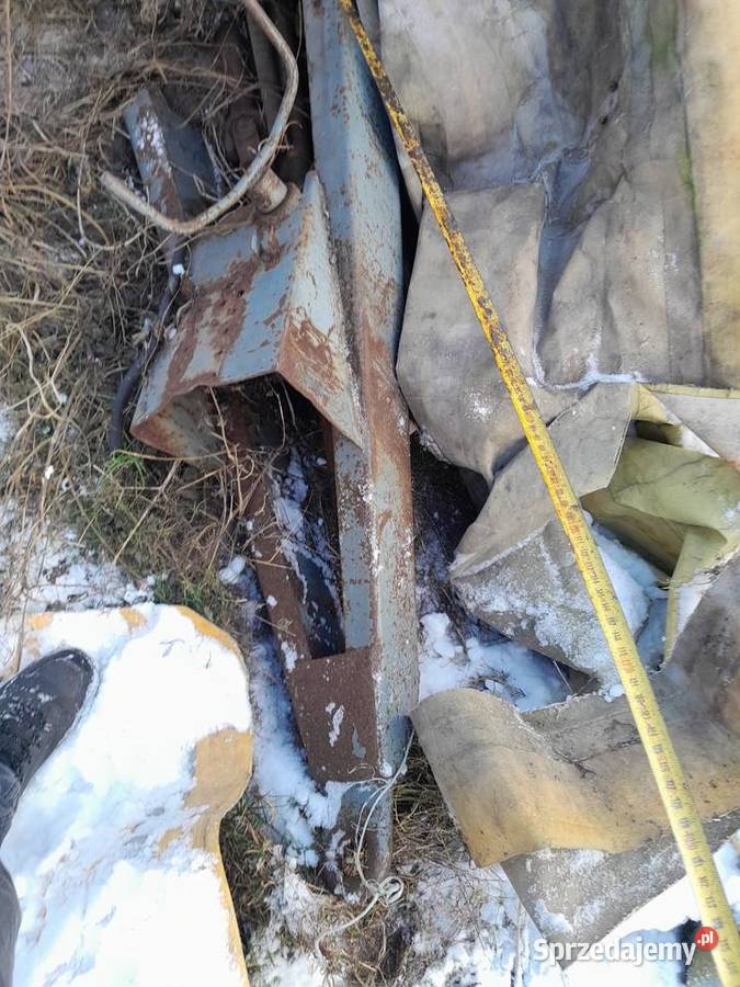Dyszel z kołem podporowym 5 Do przyczep rolniczych Żarki sprzedam