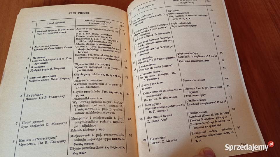 Język rosyjski klasa VII 7 Stanisław Czochara tradycyjny podręcznik Gdańsk