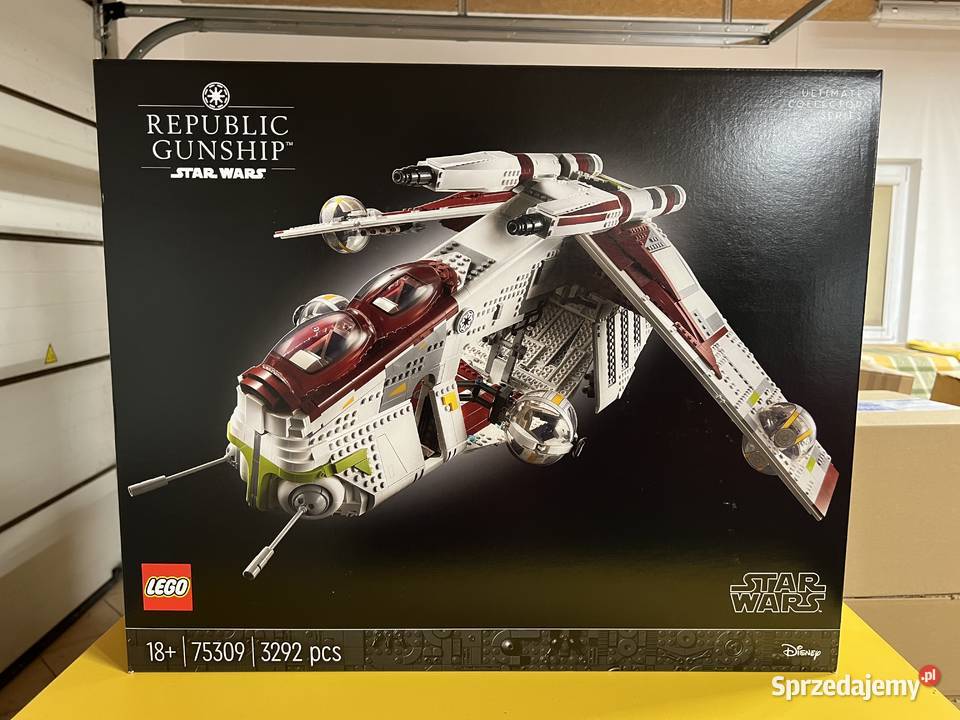LEGO UCS Republic Gunship StarWars 75309 Zwardoń