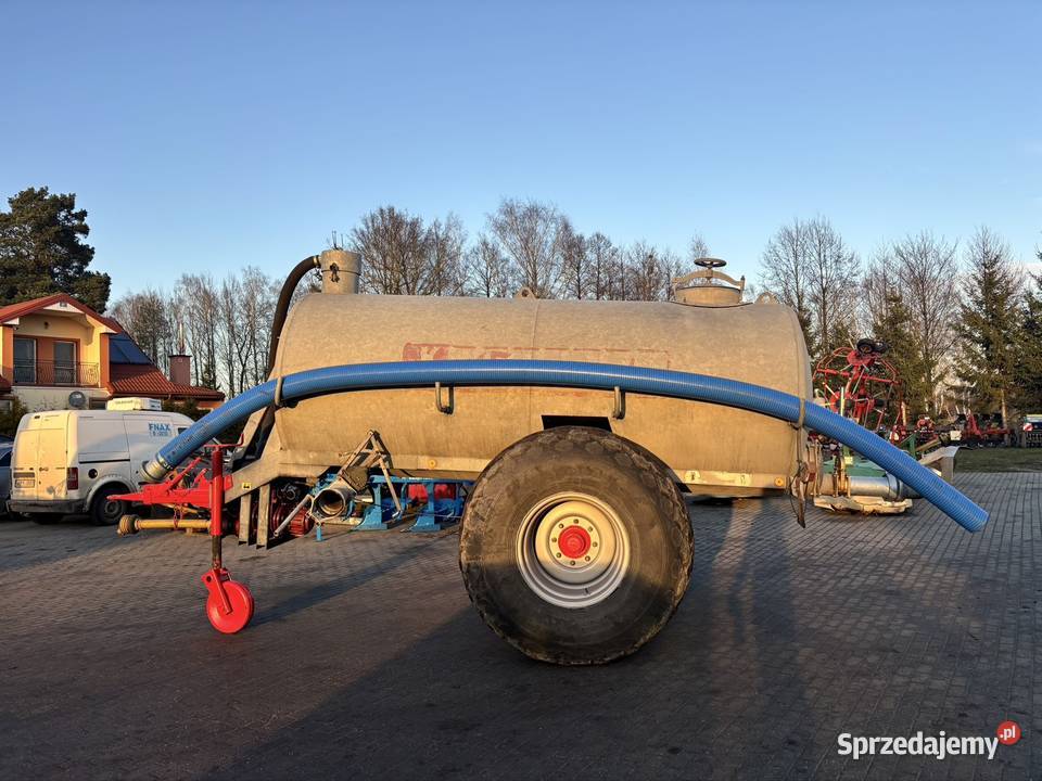 Beczkowóz Kotte Garant 7000 litrów beczka mazowieckie Myszyniec sprzedam