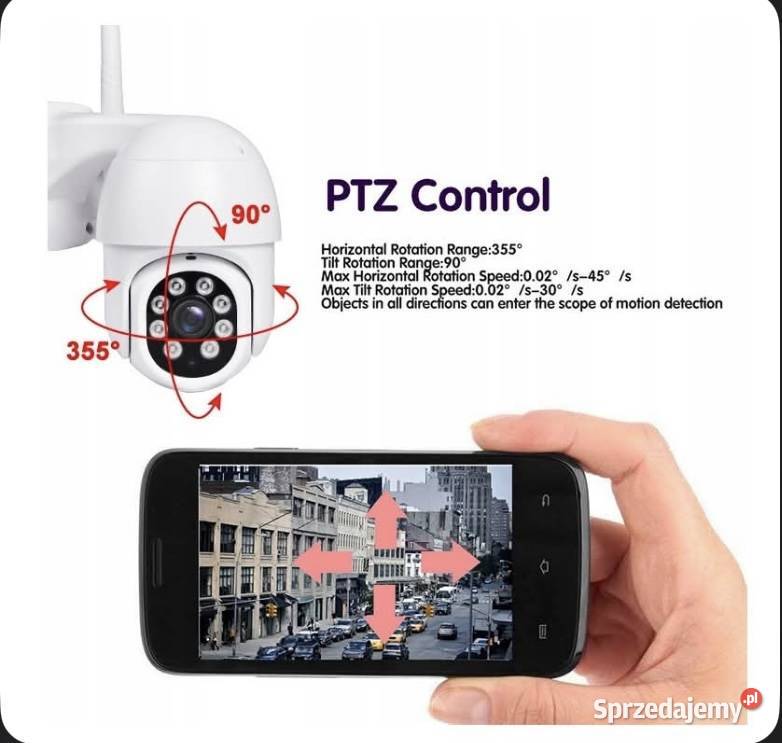 749 Zestaw 4 kamer obrotowych plus dekoder Zabrze sprzedam