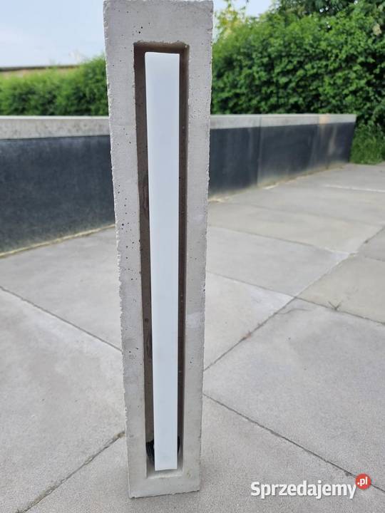 Lampa betonowa LED zewnętrzna 50 20 Warka sprzedam