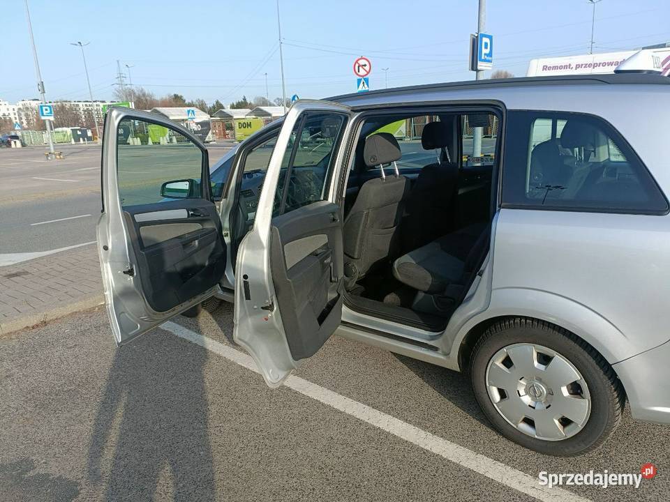 Opel Zafira 18 Benzyna NOWA instalacja LPG 7 140KM Zafira Samochody osobowe Warszawa