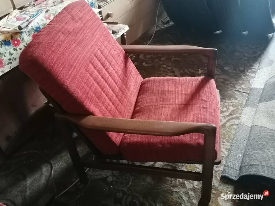 Fotel B7522 projektu Zenona Bączyka z lat 60rych Kraków