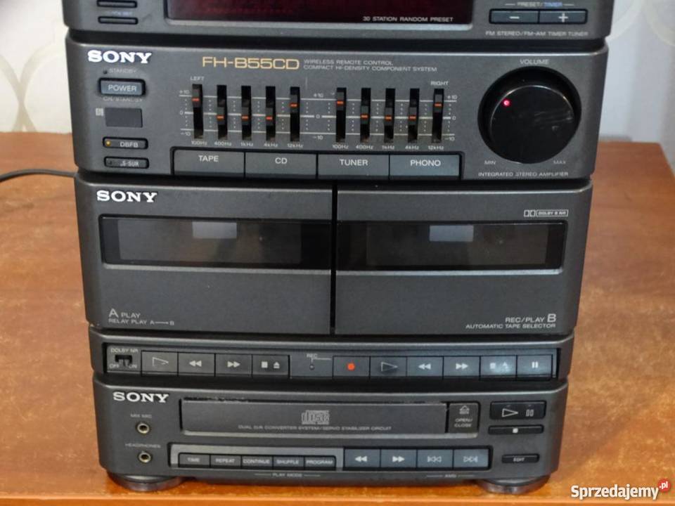 Wieża Sony HCDH55 mocna WYSYŁKA Jasło