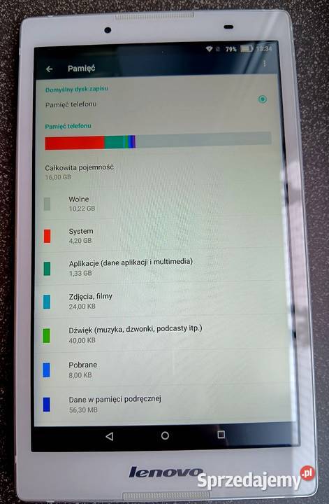 Tablet Lenovo TAB2 A850L 8 1 GB 16 GB biały Opole