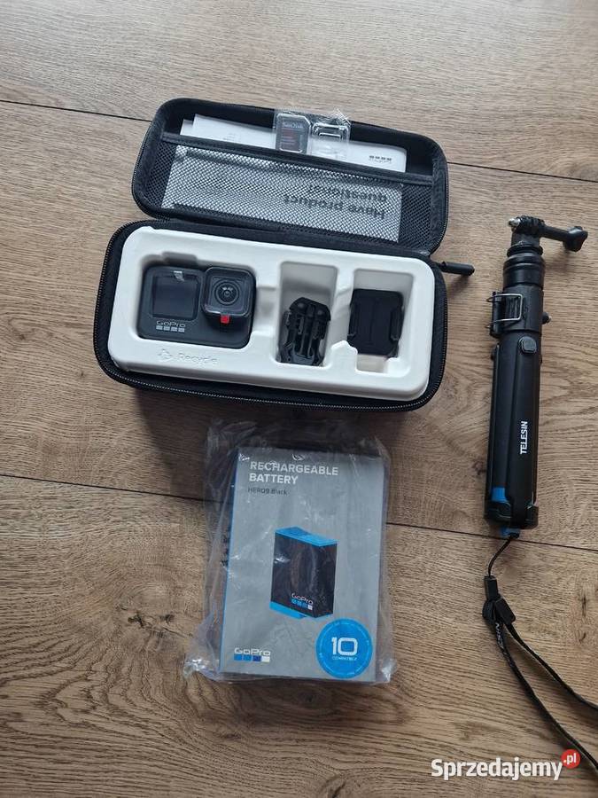 Kamera gopro hero 9 black zestaw podróżny Rzeszów sprzedam
