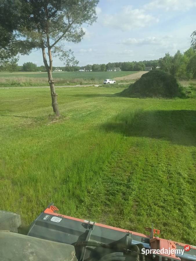 Mulczowanie wykaszanie nieużytków poplonów Kłomnice