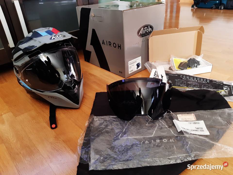 Kask motocyklowy Airoh Commander rozmiar L 3 w Suchożebry