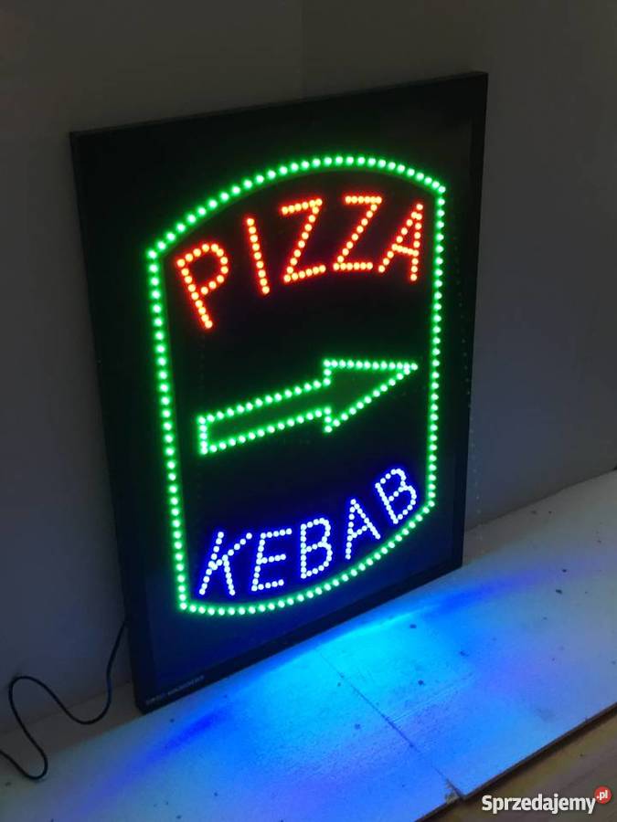 SZYLD DIODOWY Reklama LED FRYTKI 100x25 Warszawa