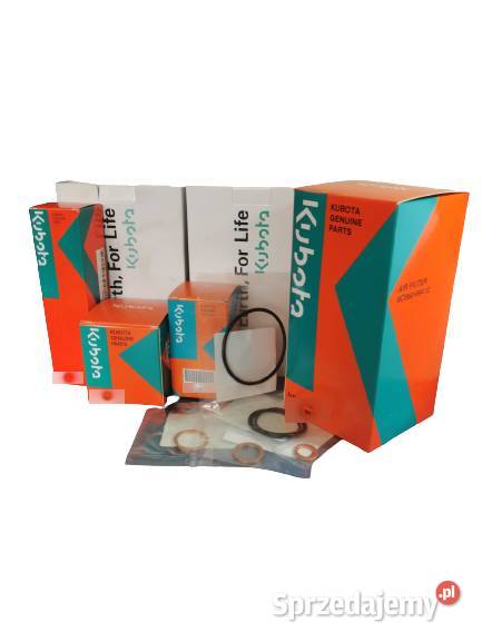 Oryginalny zestaw serwisowy filtry minikoparki Katowice