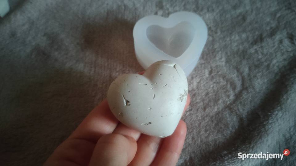 Forma silikonowa serce na walentynki do żywicy Tarnowskie Góry sprzedam