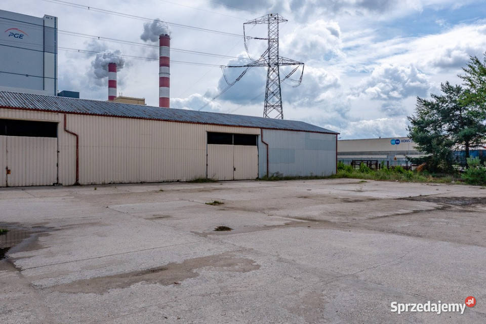 Kompleks przemysłowy 8 536 m suwnice PV Rogówiec sprzedam