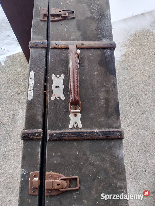Walizka kufer skrzynia antyk Sokołów Podlaski