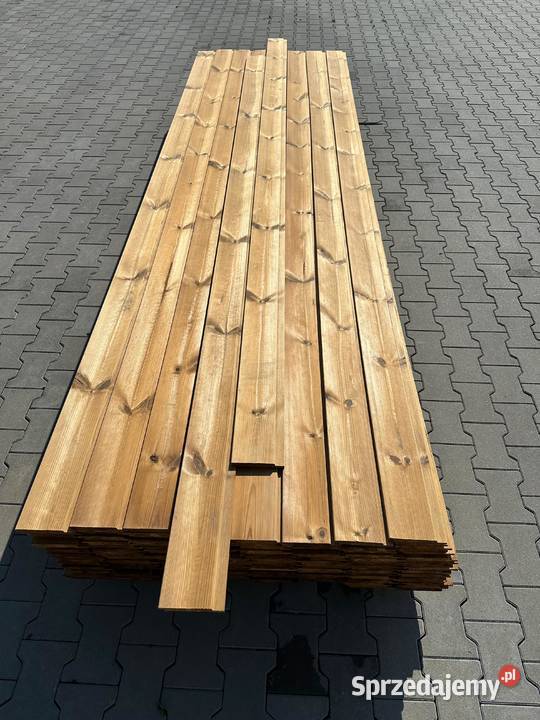 Deska elewacyjna drewniana thermo sosna ZETKA Prusice