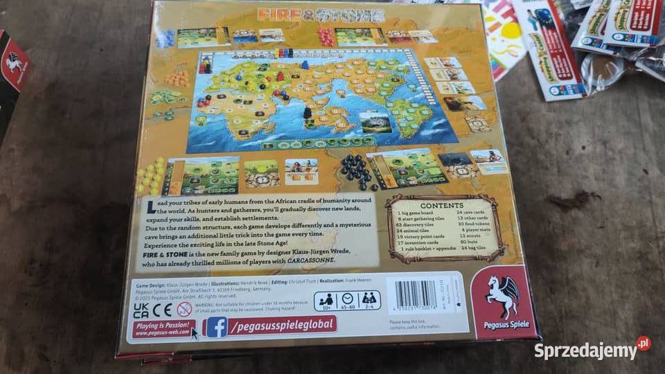 gra planszowa Fire Stone Ogień i Kamień Książ Wielkopolski