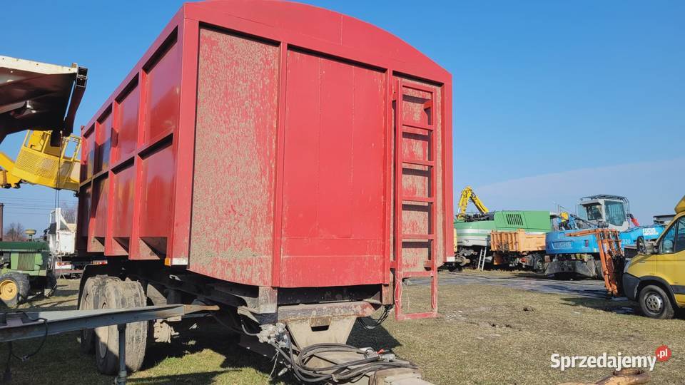 Przyczepa wywrotka na poduszkach powietrznych 12