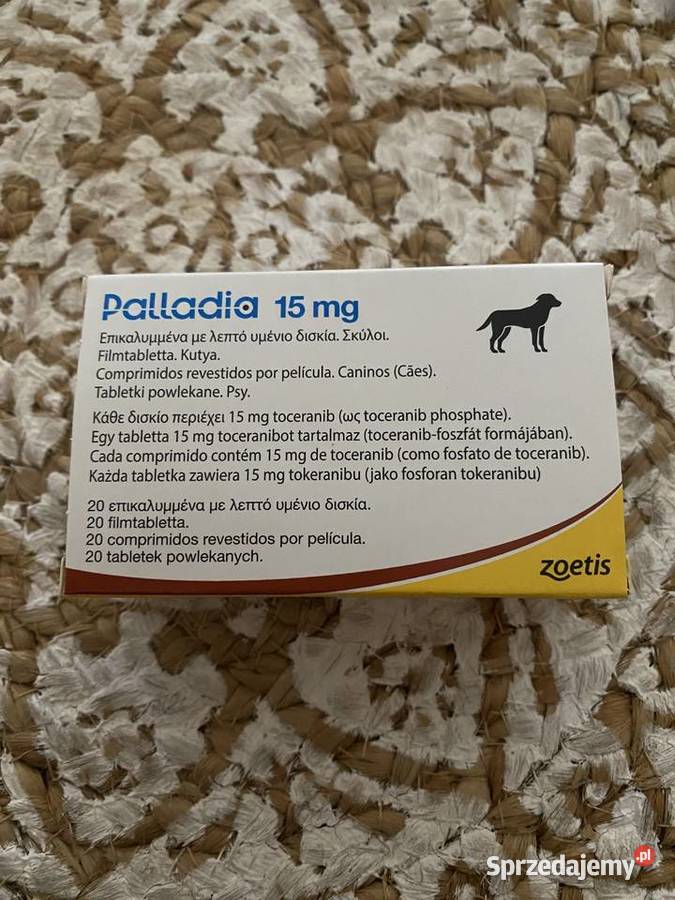 Palladia 15 mg tabletki kota psa