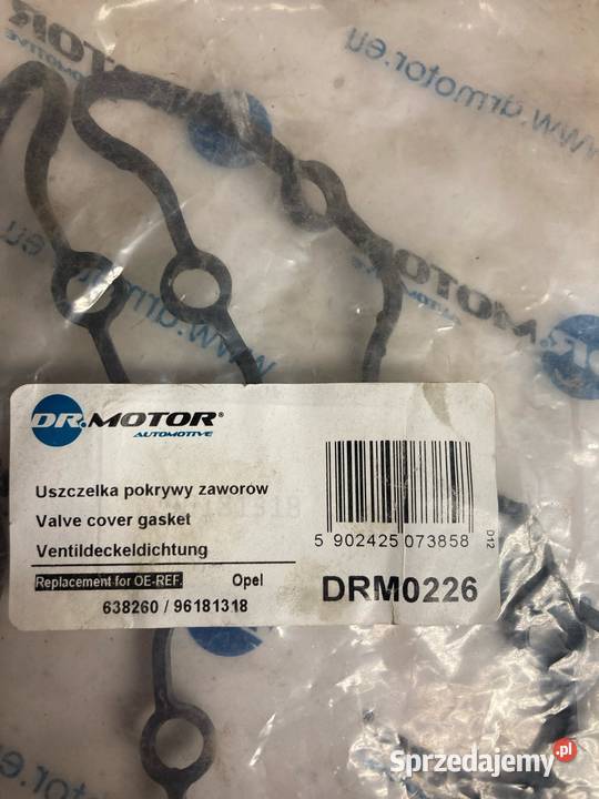 Uszczelka pokrywy zaworów Opel combo Klecza Dolna