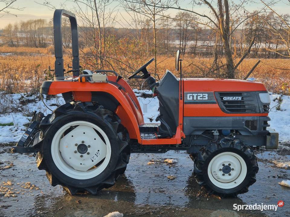 Traktorek KUBOTA GT23D 23 44 Wspomaganie Małuszyn