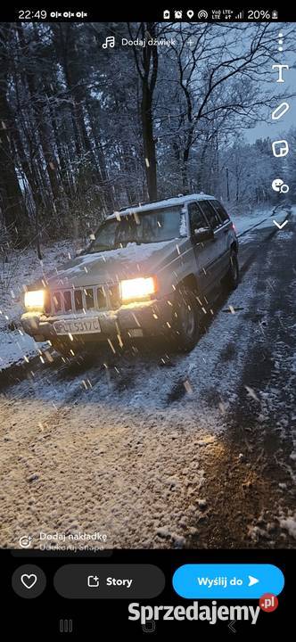 Jeep Grand Cherokee ZJ 40 LPG BRC RWD HAK Wieleń sprzedam