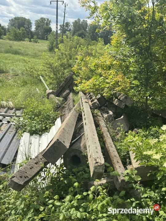 słupy energetyczne żelbetonowe zbrojone słup Pozostałe podkarpackie Wólka Podleśna